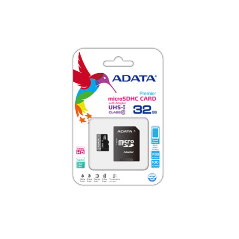 Флаш карта A-DATA Premier, 32GB, microSDHC/SDXC, UHS-I U1 Class10