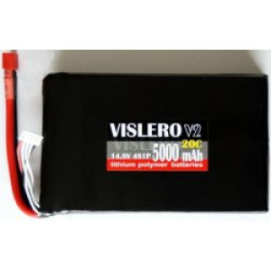 LiPo 14,8V 5000mAh / 20C (FLAT)