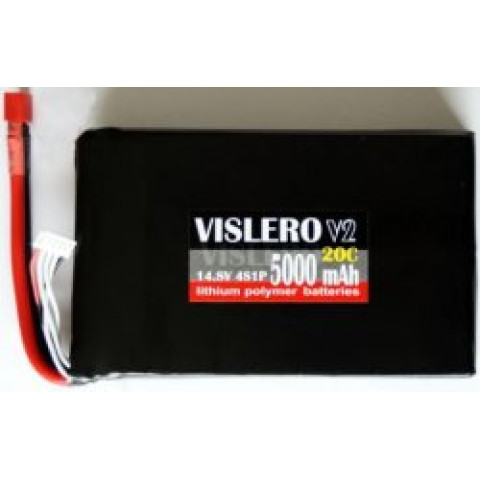 LiPo 14,8V 5000mAh / 20C (FLAT)