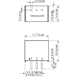 Стабилизатор на напрежение TracoPower TSR 1-2450 5V DC1A 5W